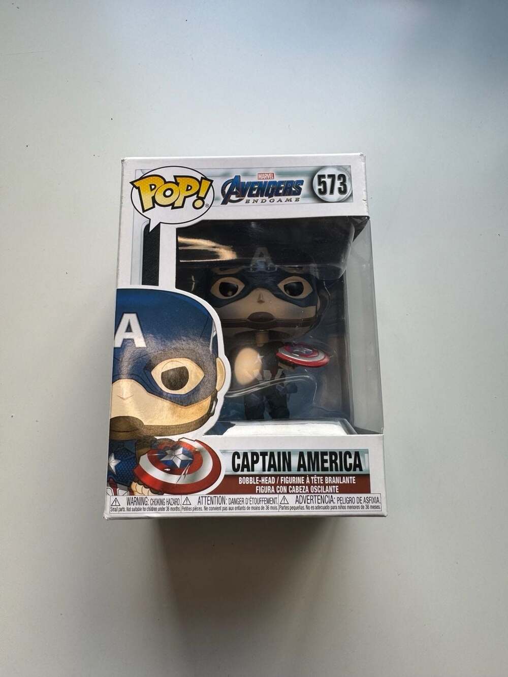 Funko Pop! Marvel Avengers Endgame Captain America #573 Vinyl Figure